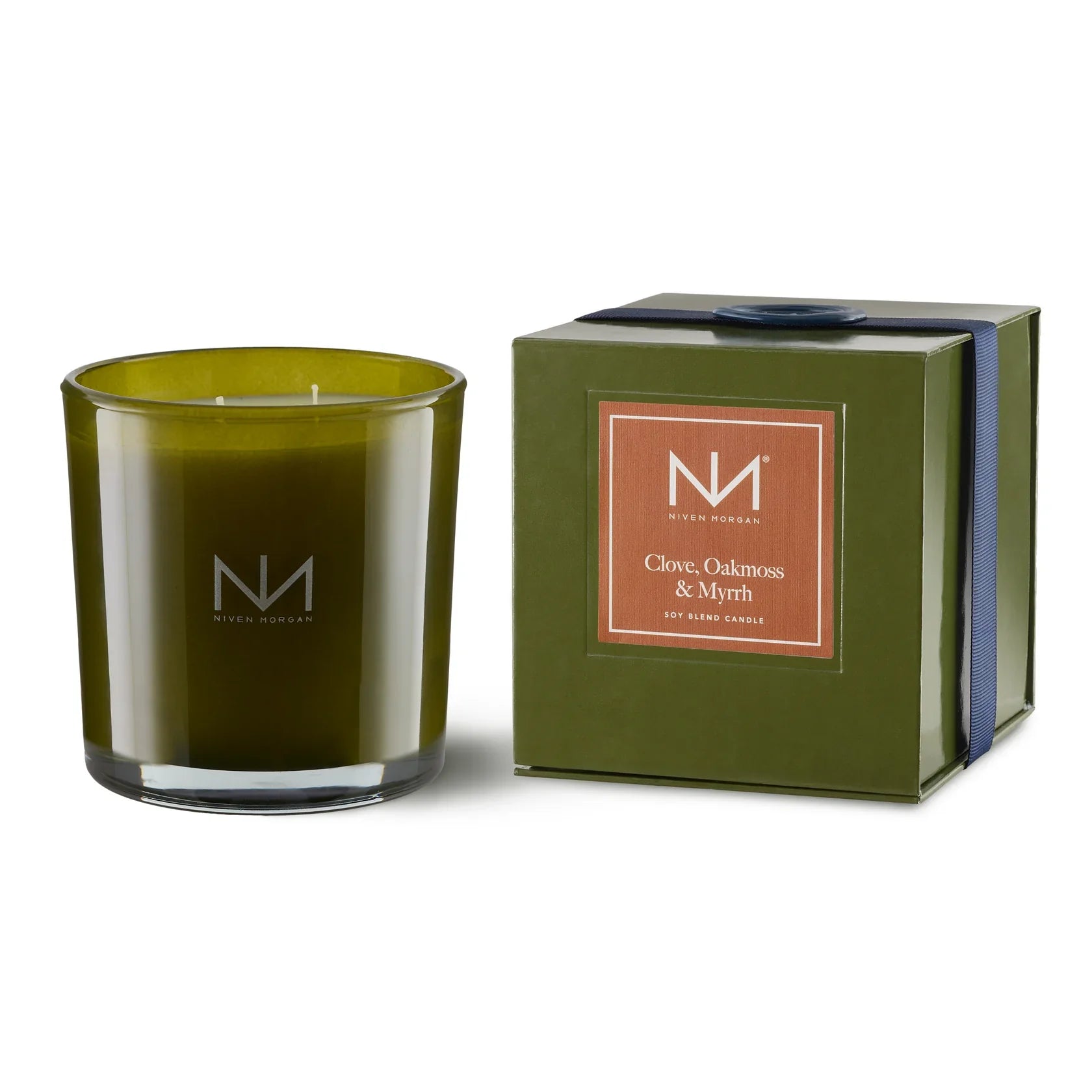 Niven Morgan Verdant Collection 2-Wick Candles - Clove Oakmoss and Myrrh