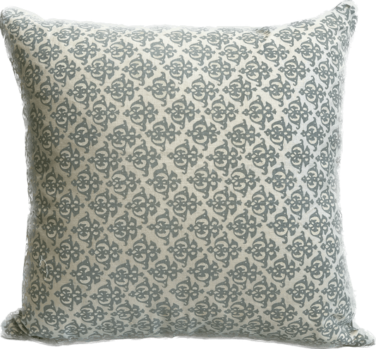 Pinfura 22’’x22’’ Printed Cotton and Linen Pillow - Pillows