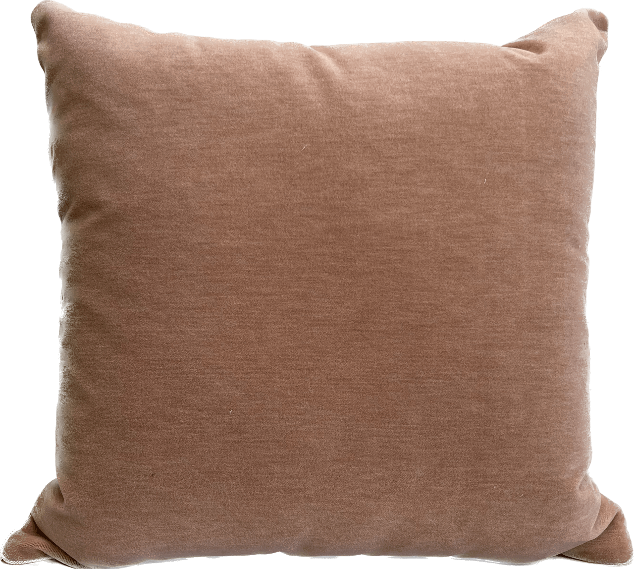 Pink Lady 22’’x22’’ Linen and Velvet Pillow - Pillows
