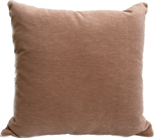 Pink Lady 22’’x22’’ Linen and Velvet Pillow - Pillows