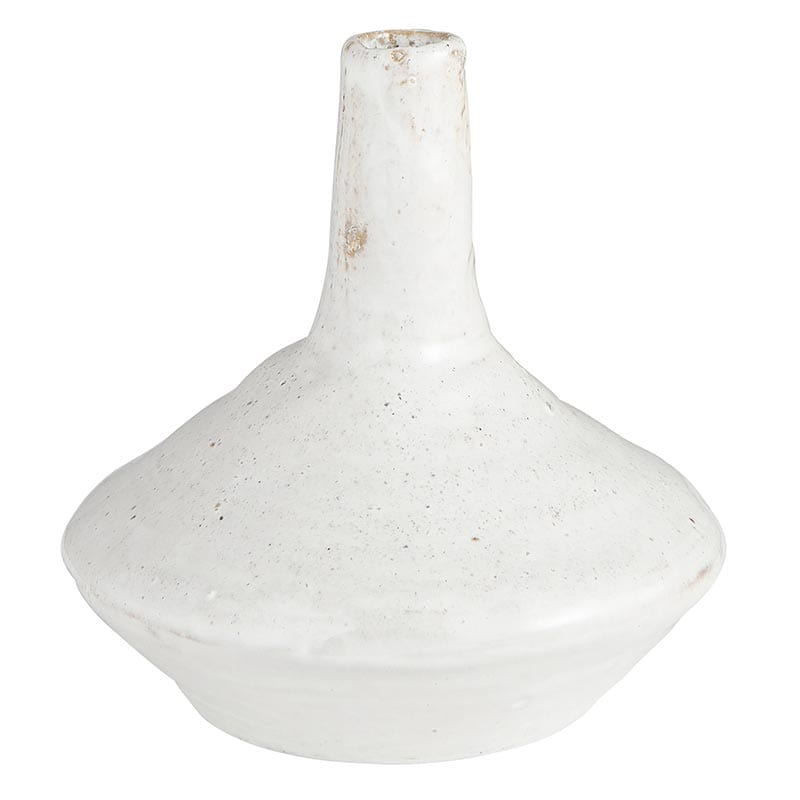 Pointed Top Organic Ceramic Vase - Home Decor
