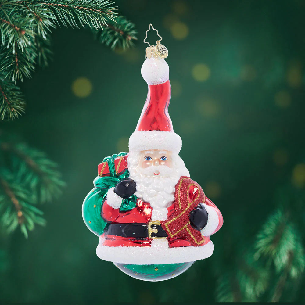 Christopher Radko "Full of Hope" Ornament
