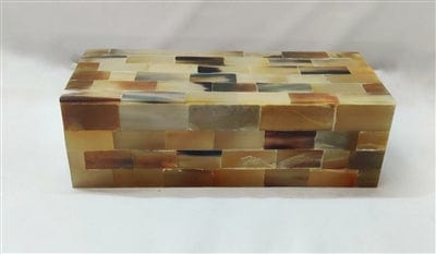 Rectangle Horn Box 11’’x4.5’’ - Home Decor