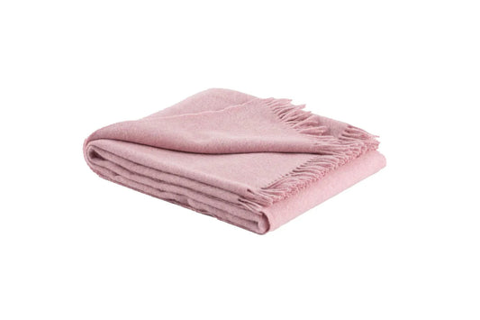 Sandoy Recycled Alpaca and Wool Rose Throw - Throw