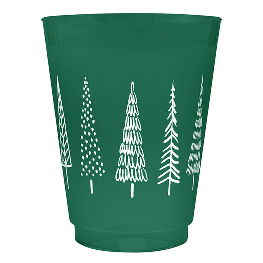 "Trees" Holiday Cups