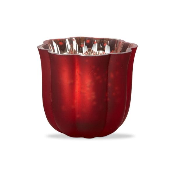Shine Red Tealight Holder - Candle Holder