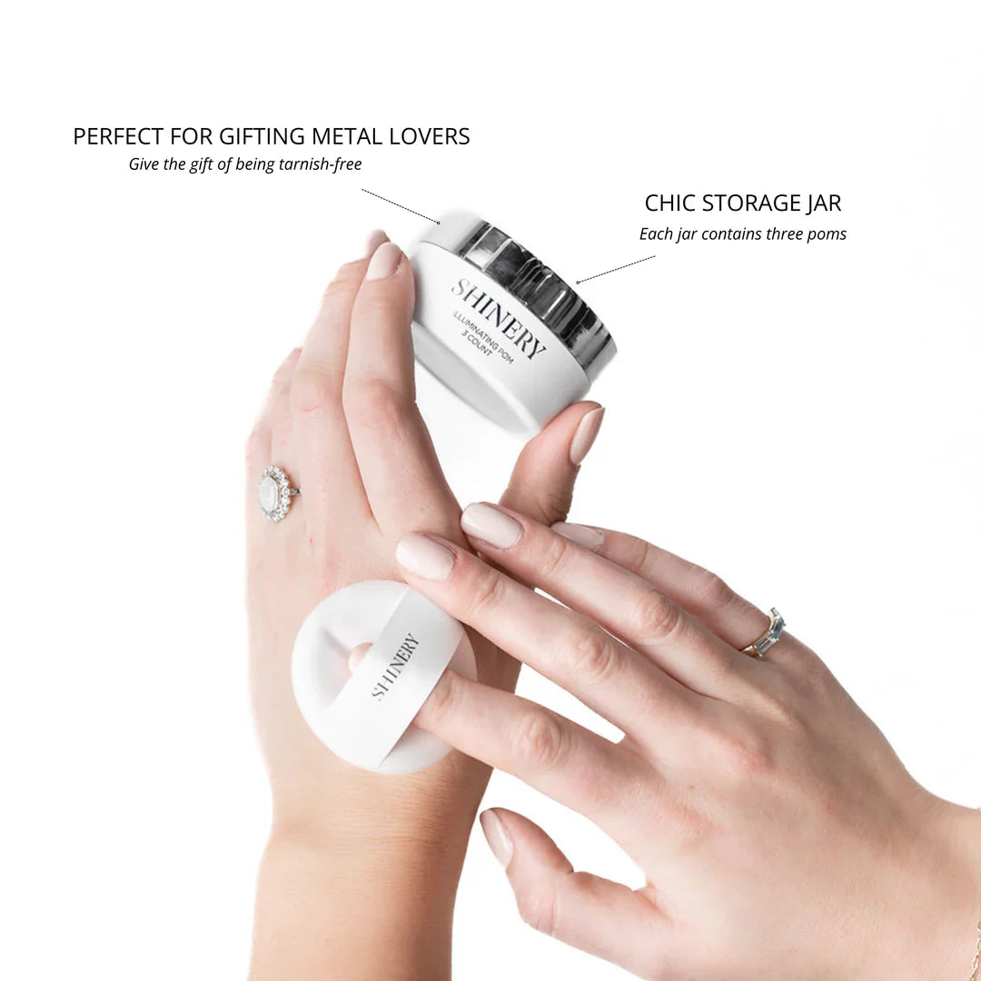 Shinery Illuminating Pom Tarnish Eraser - Jewelry Cleaner