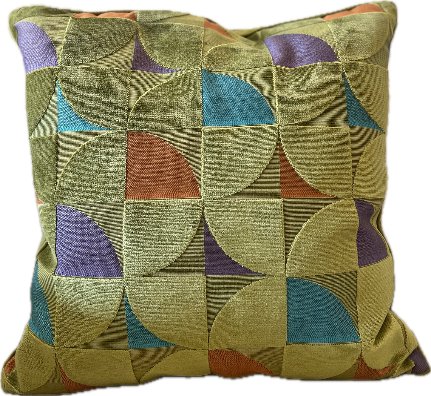 Moonshine Velvet Pillow-Aloe