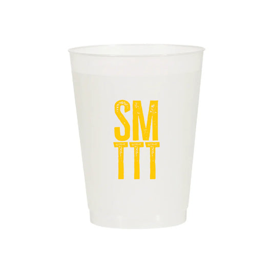 SM TTT Frosted Flex Cups and Beverage Napkins - Frosted Flex Cups - Drinkware