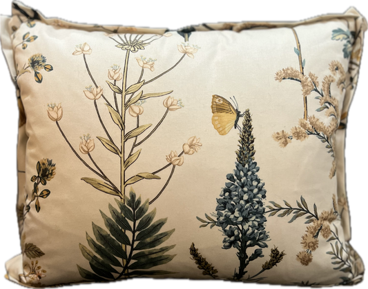 Spring Butterfly Small Lumbar Pillow - Pillows