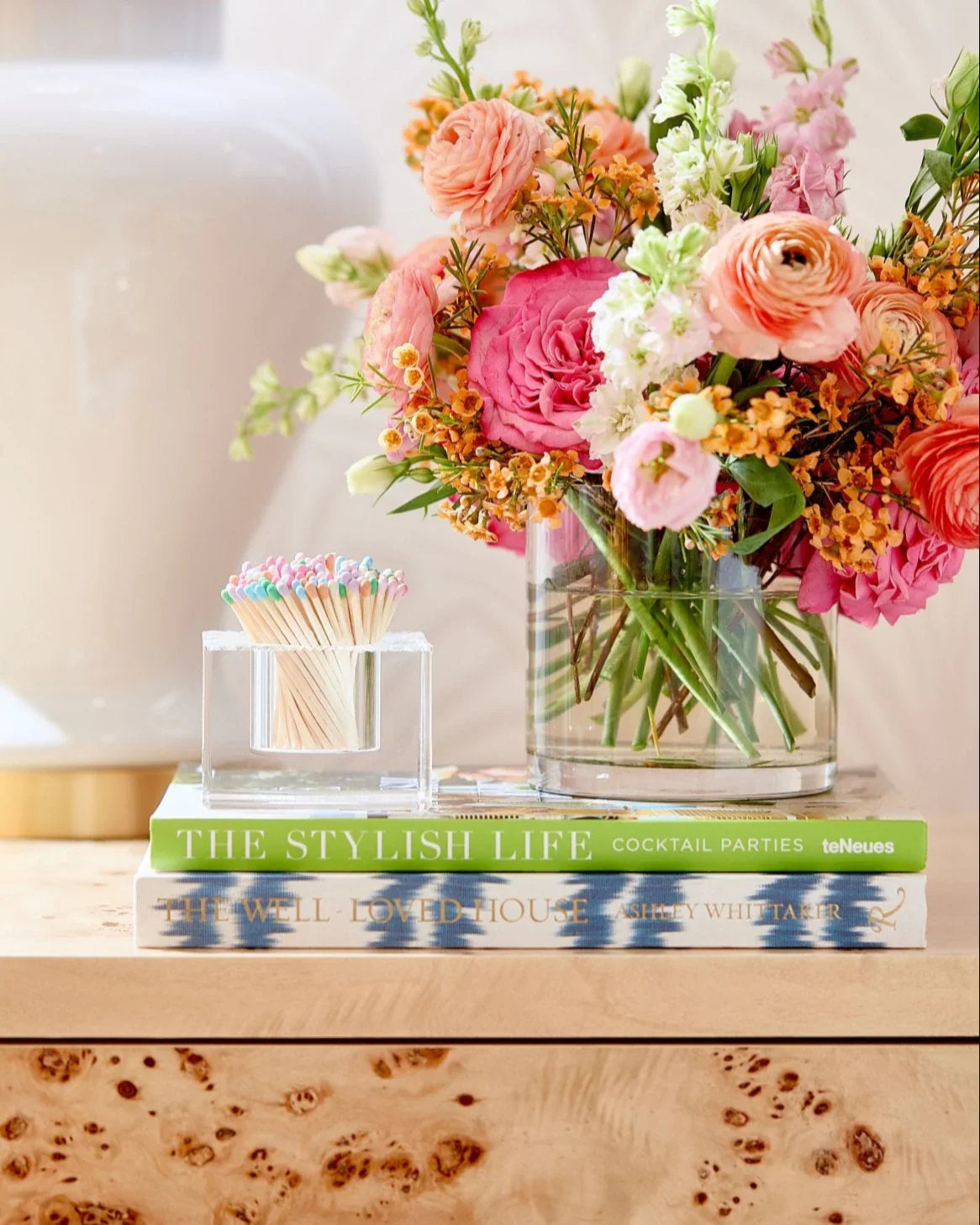 Square Acrylic Match Striker - Confetti - Match Striker