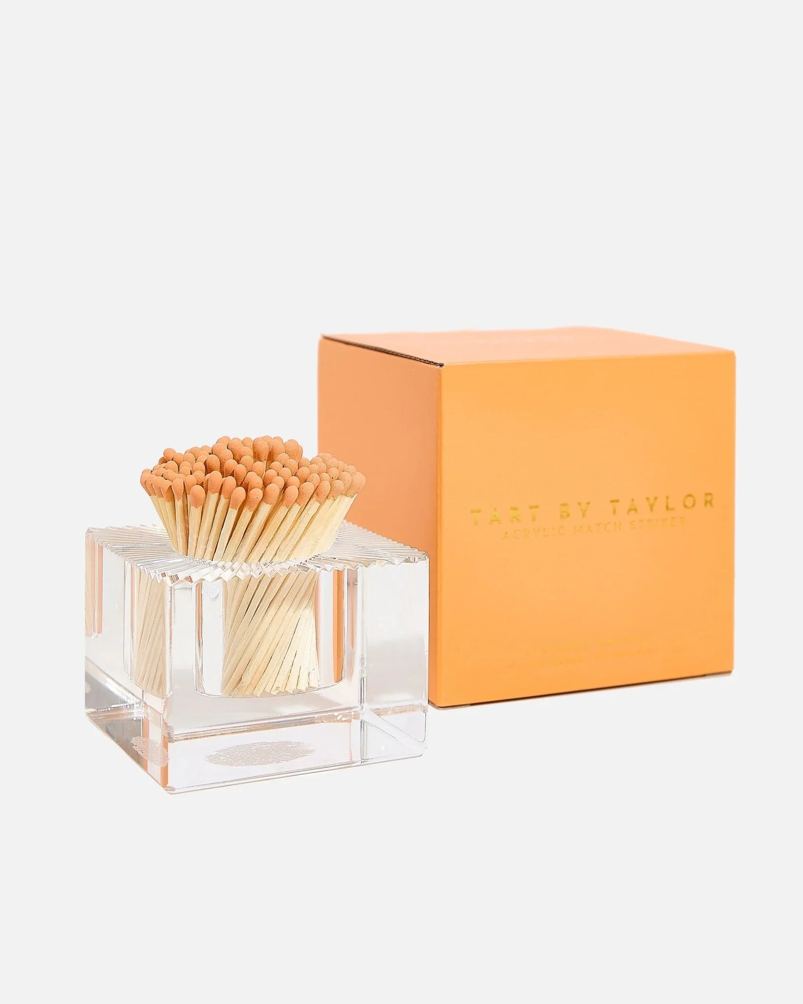 Square Acrylic Match Striker - Orange - Match Striker
