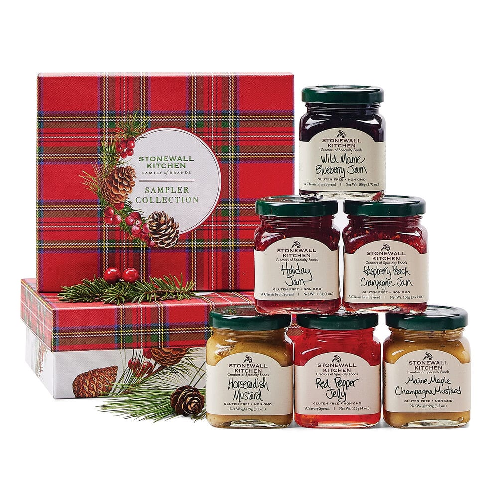 Stonewall Kitchen Winter 3 Piece Jam Tree Gift Set and Gift Box in | Whizz Jam, Jelly & Sweet Spread Gifts Stonewall Kitchen Winter 3 Piece Jam Tree Gift Set and Gift Box in | Whizz Jam, Jelly & Sweet Spread Gifts