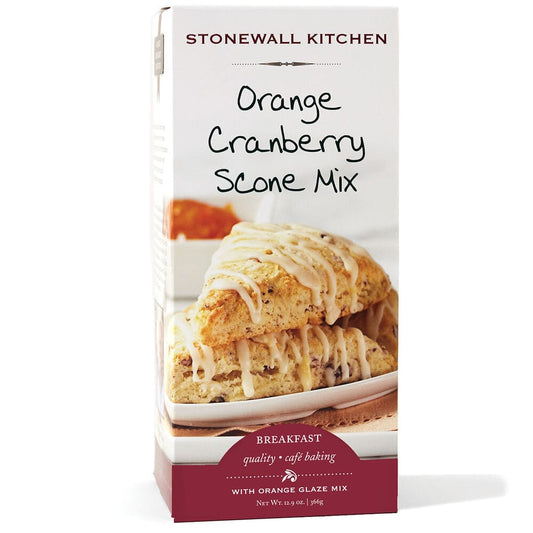 Stonewall Kitchen Orange Cranberry Scone Mix with Orange Glaze