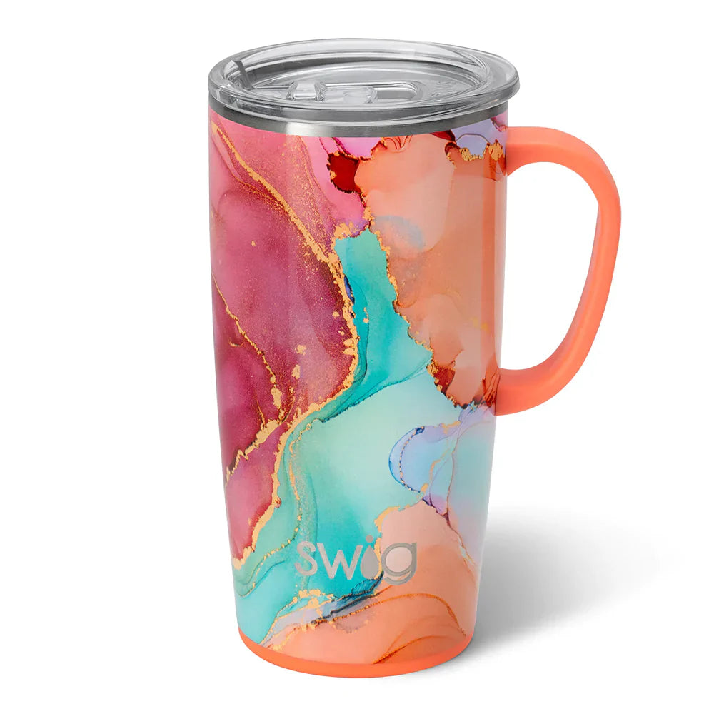 Swig Life Dreamsicle Drinkware - 22 oz Travel Mug - Drinkware