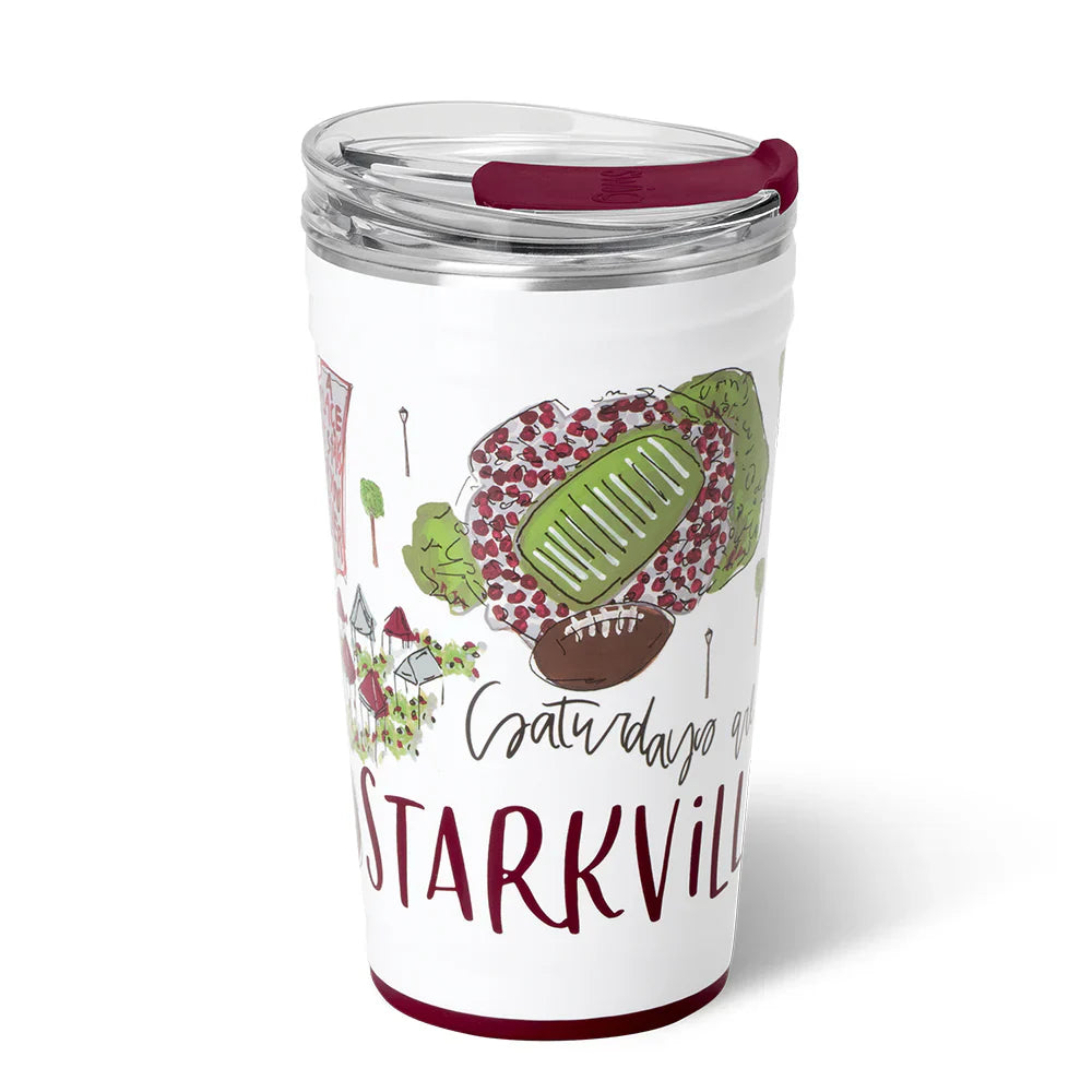 Swig Life Game Day 24 ounce Insulated Party Cup - Starkville