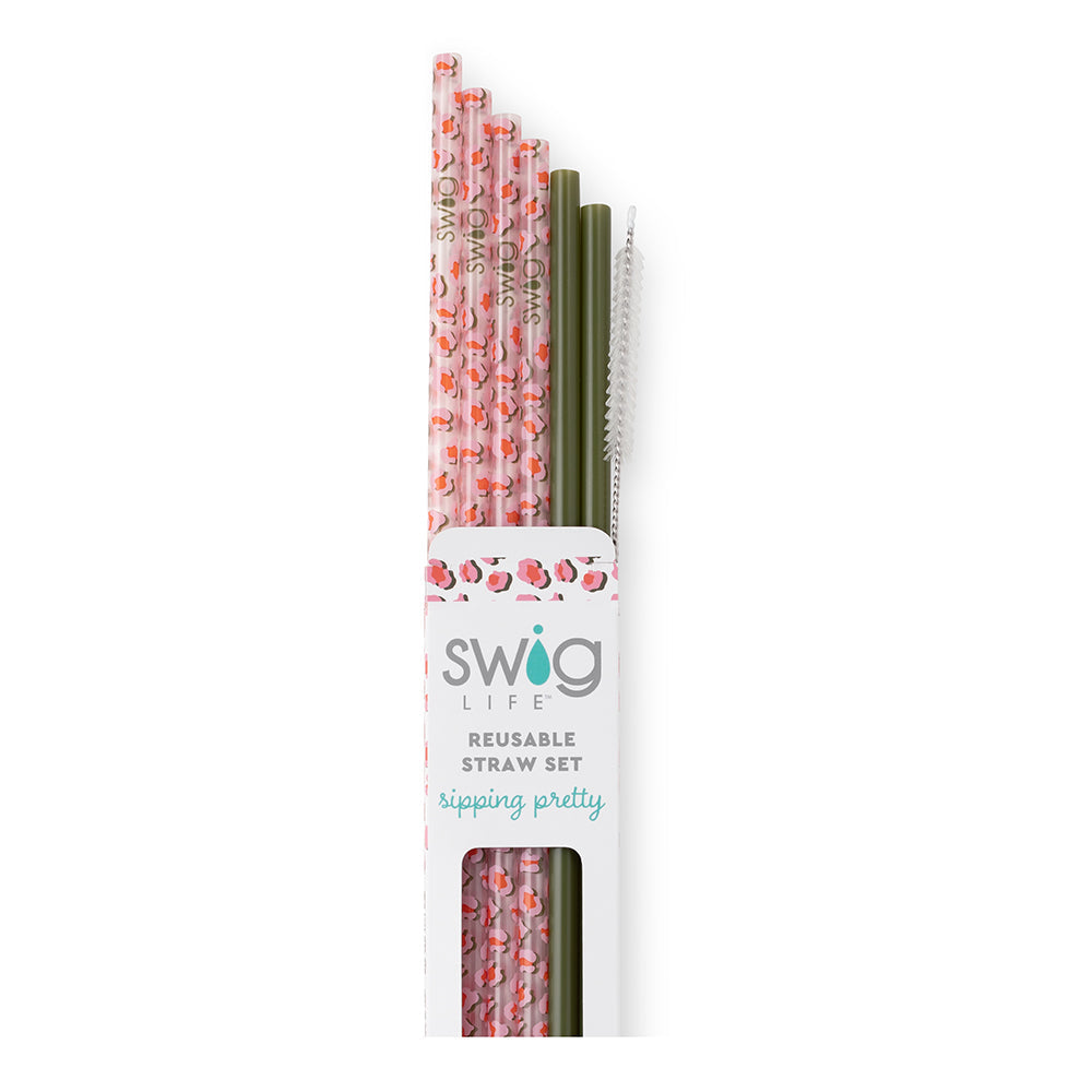Swig Life On the Prowl Drinkware - Straw Set