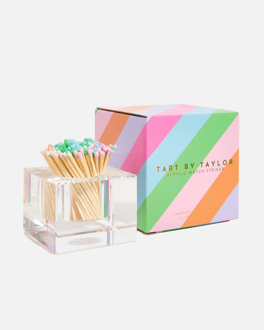 Square Acrylic Match Striker - Confetti