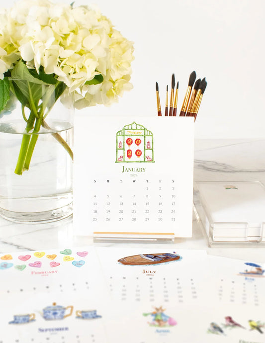 Taylor Paladino 2026 Everyday Desktop Art Calendar