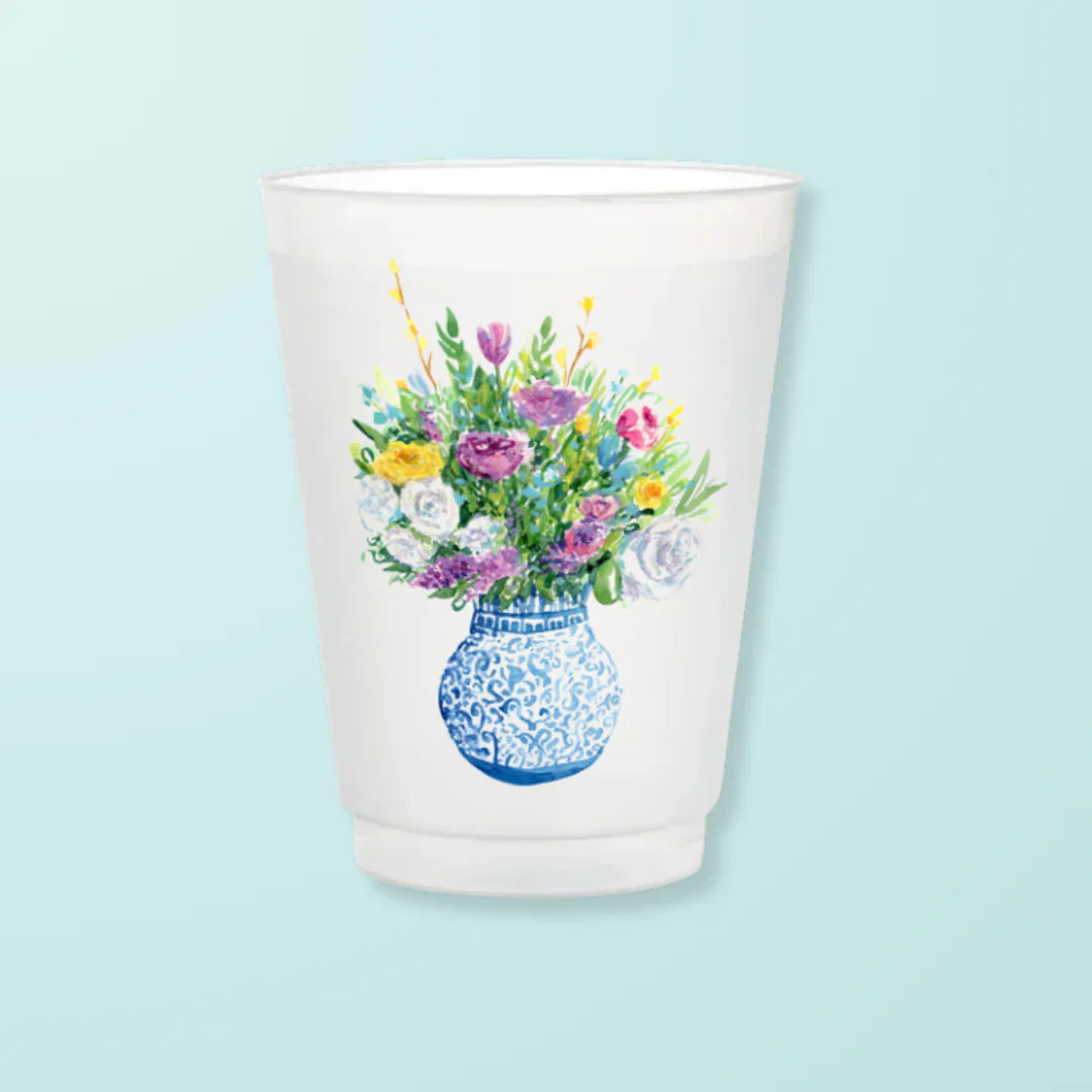 Taylor Paladino Frosted Cups - Ginger Jar - Drinkware