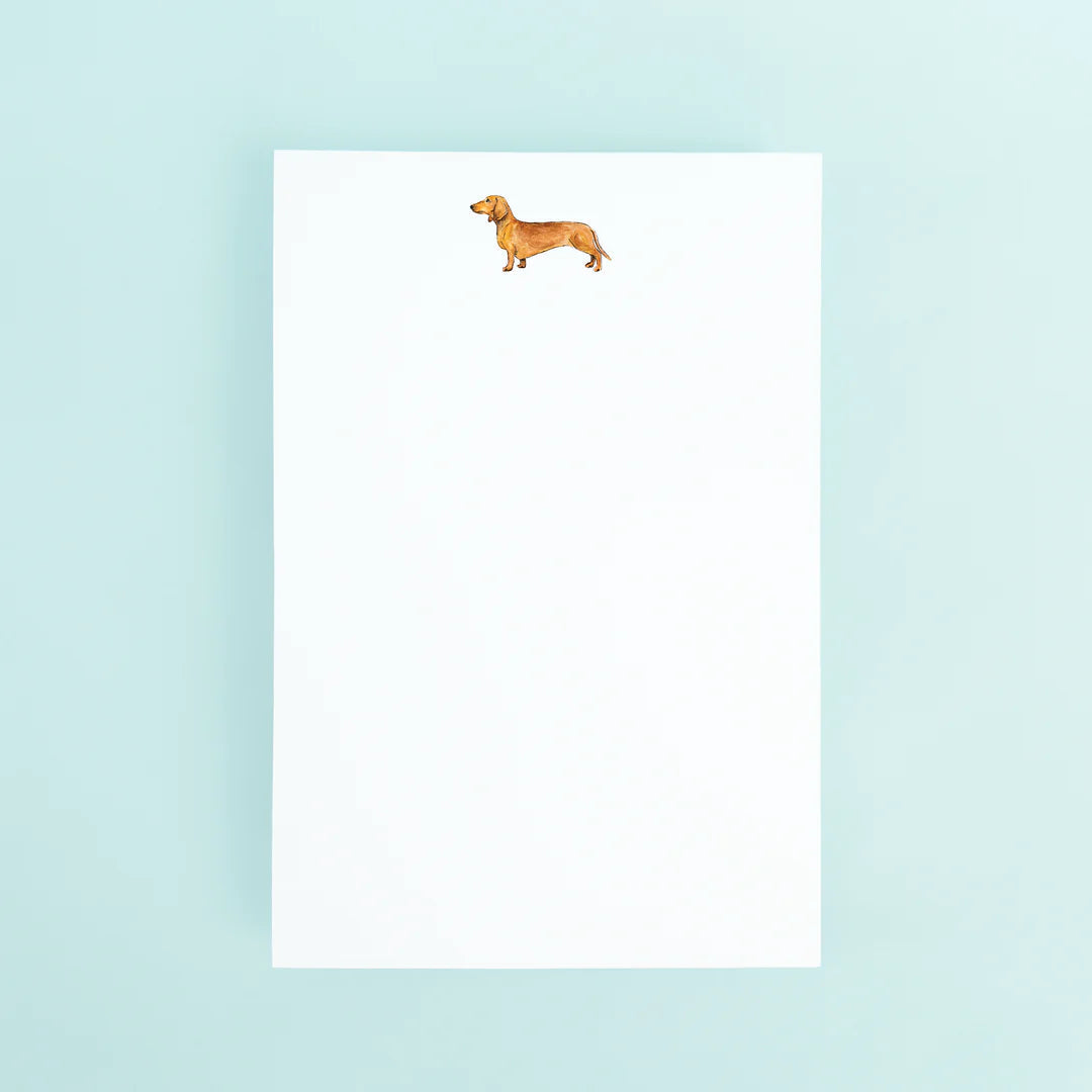 Taylor Paladino Notepad - Dachsund