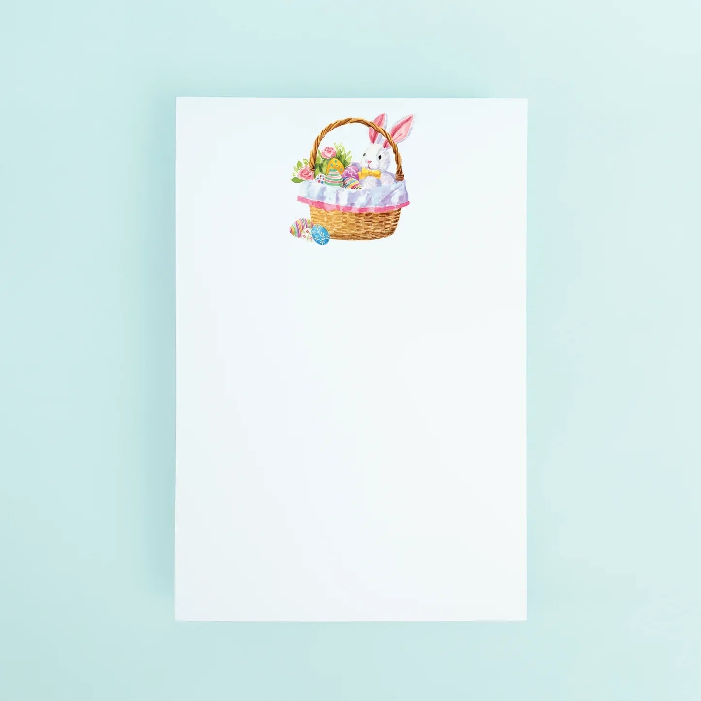 Taylor Paladino Notepad - Easter - Bunny Basket