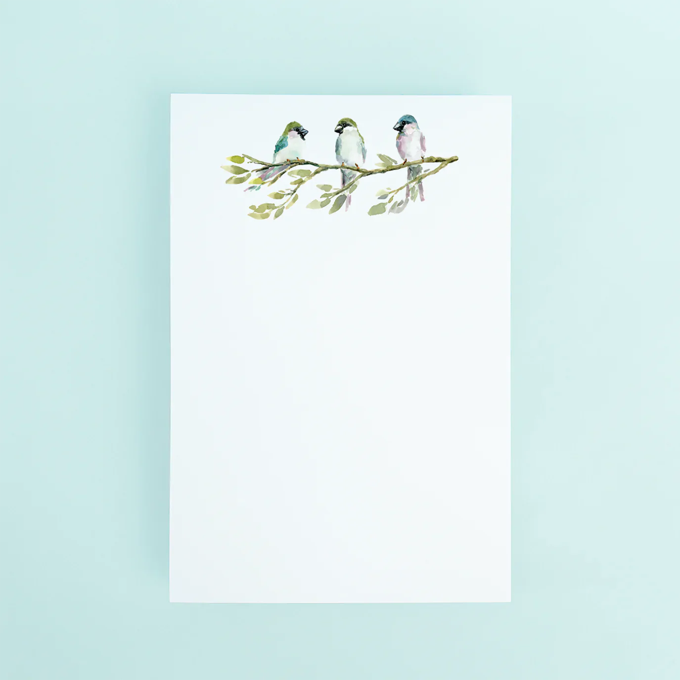 Taylor Paladino Notepad - Finches