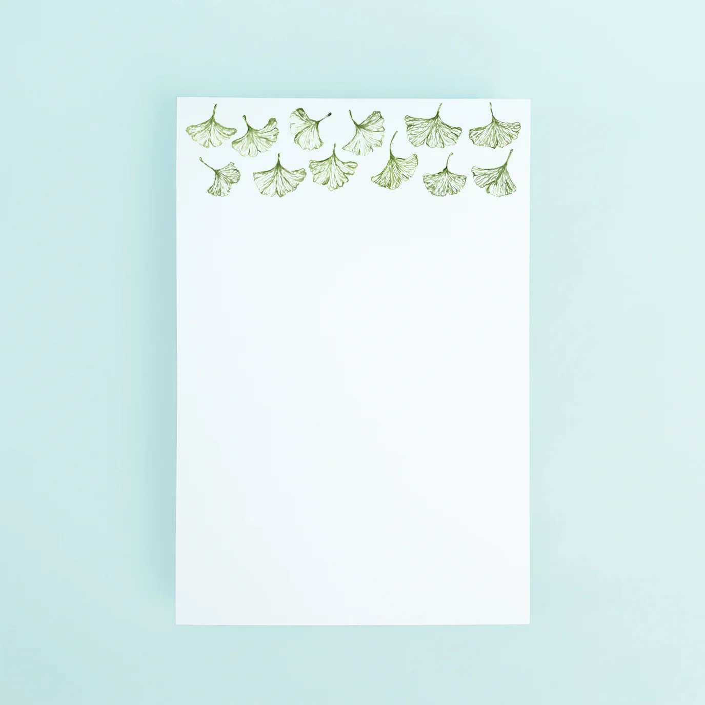 Taylor Paladino Notepad - Ginko Leaves