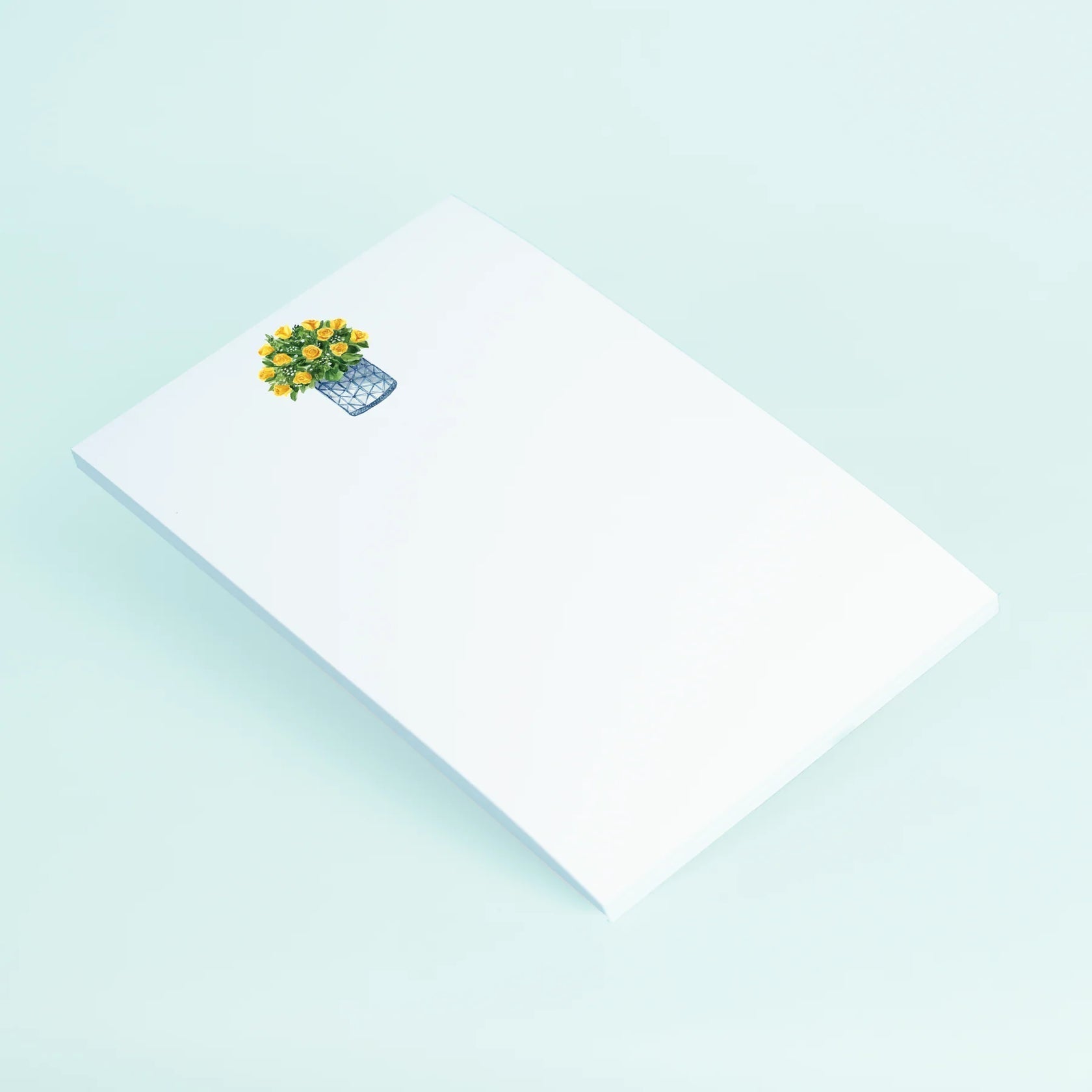 Taylor Paladino Notepad - Yellow Roses