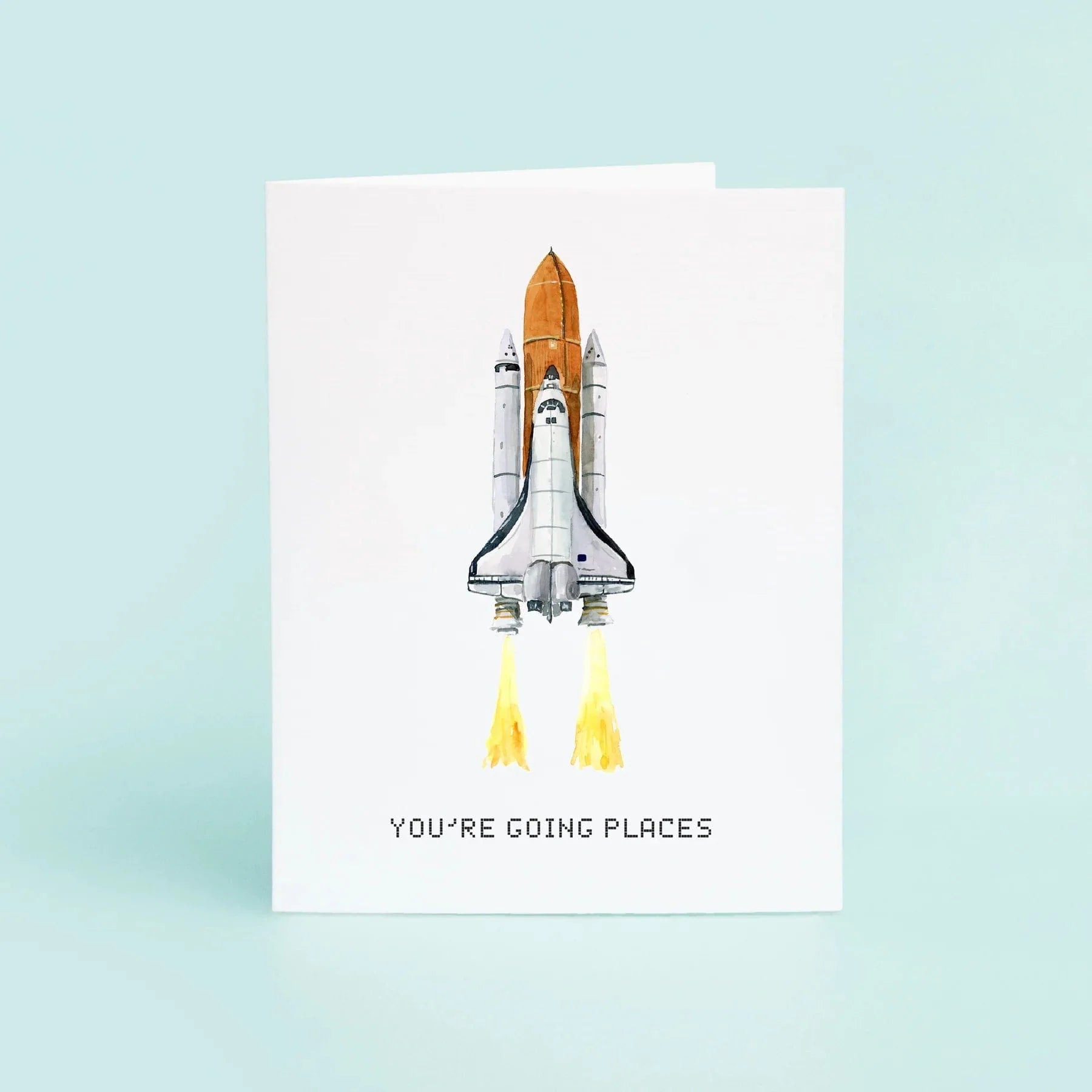 Taylor Paladino You’re Going Places Card - Greeting Card