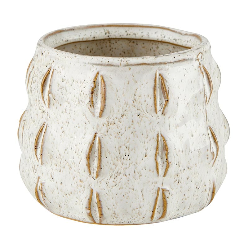 Textured Small Pot - Home Decor