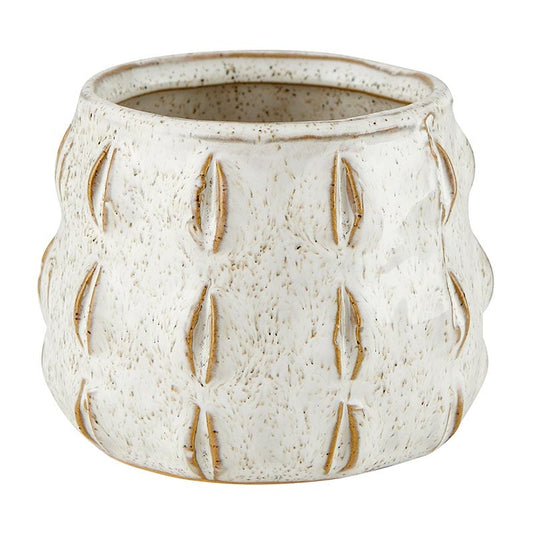 Textured Small Pot - Home Decor