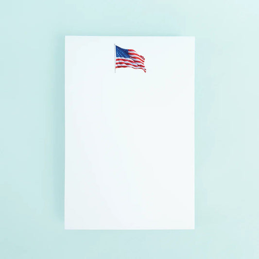 Taylor Paladino American Flag Notepad