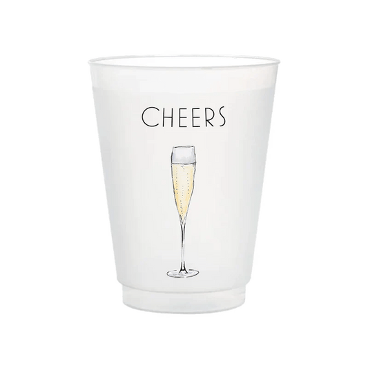 Taylor Paladino 16 oz Cheers Frosted Cups