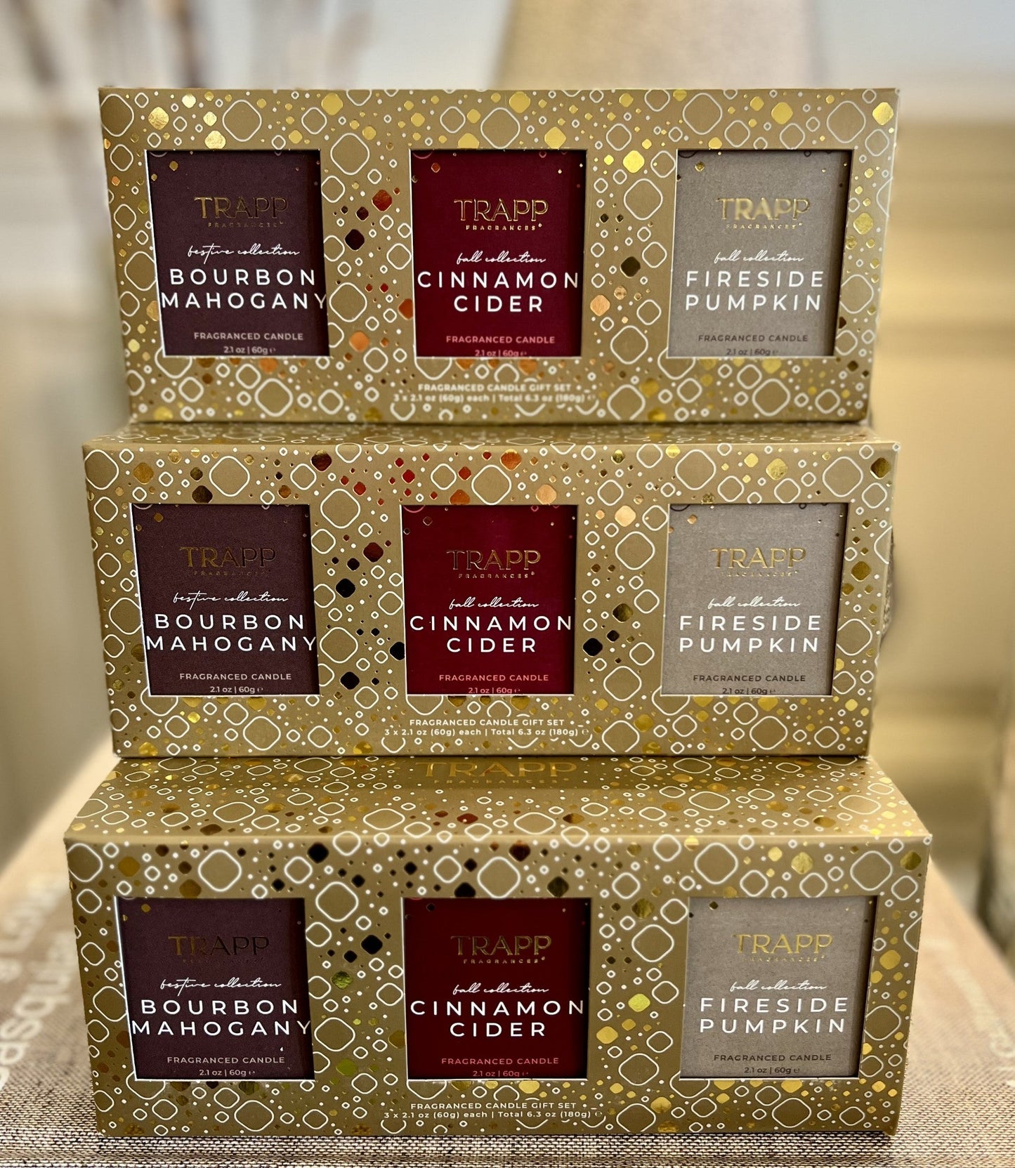 Trapp Fall Votive Gift Set - Candle