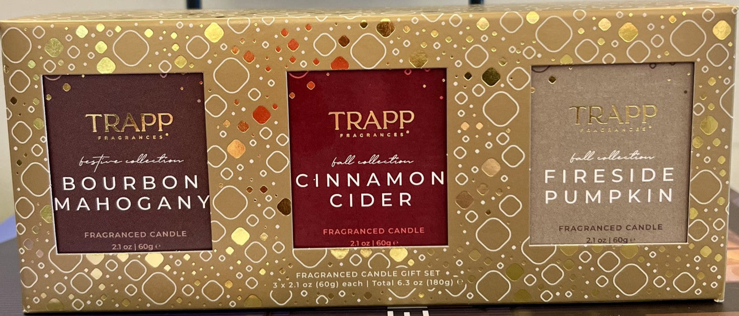 Trapp Fall Votive Gift Set - Candle