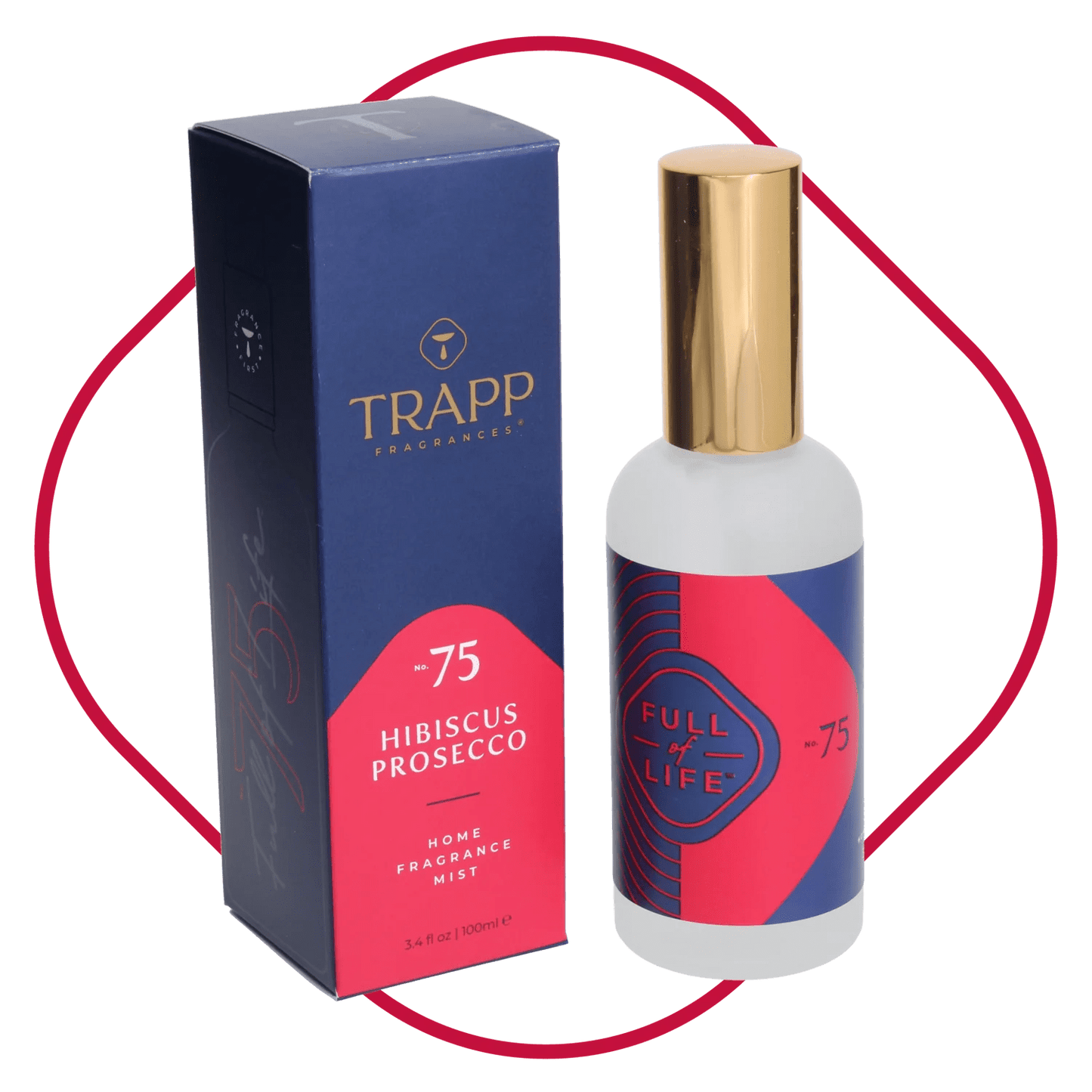 Trapp No. 75 Hibiscus Prosecco Fragrance Mist Holland & Williams Home