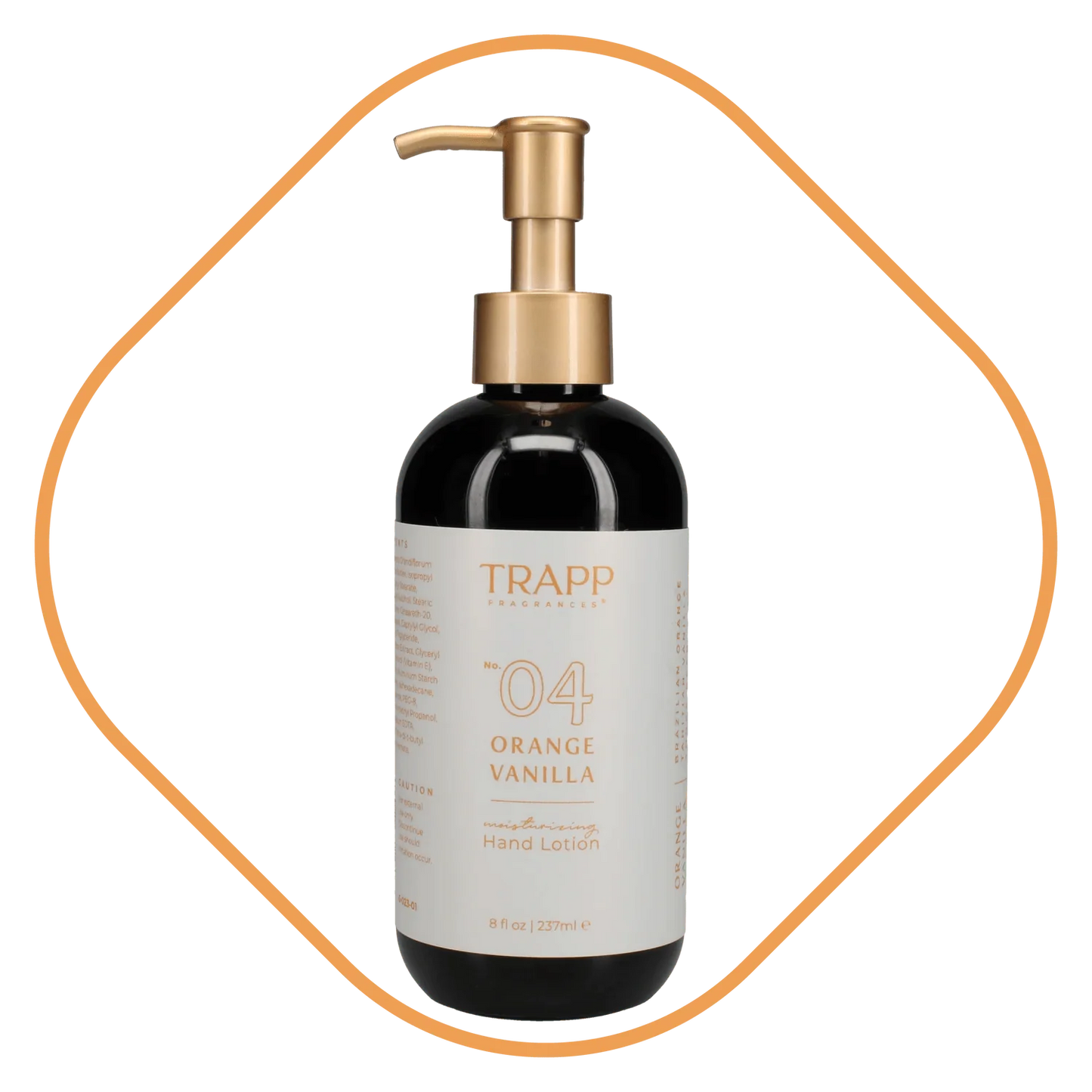 Trapp No. 04 Orange Vanilla 8 oz Hand Lotion - Personal Care