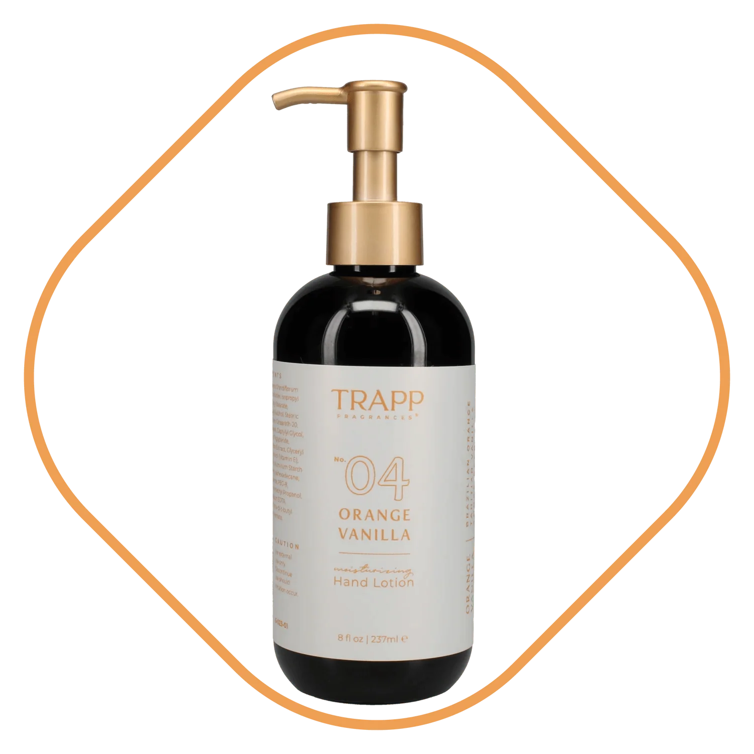 Trapp No. 04 Orange Vanilla 8 oz Hand Lotion - Personal Care