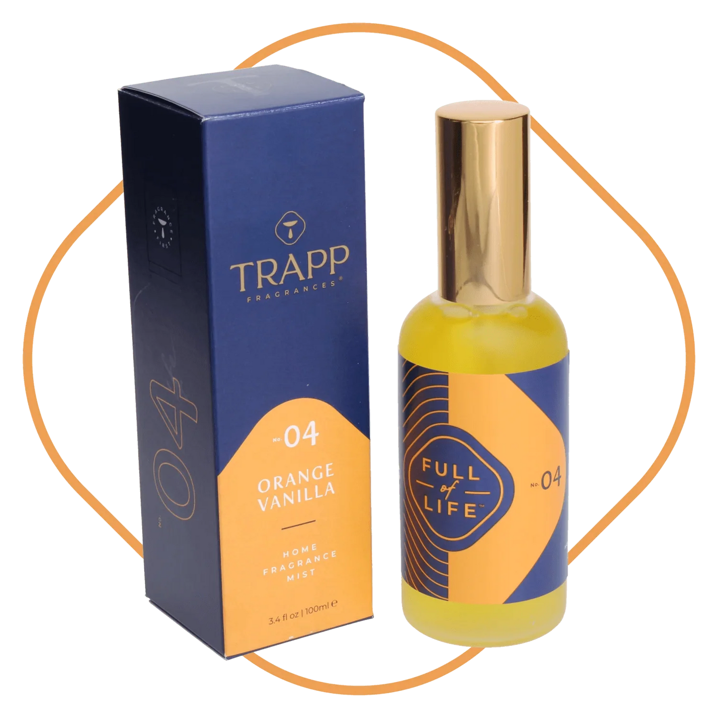 Trapp No.04 Orange Vanilla Fragrance Mist - Room Spray