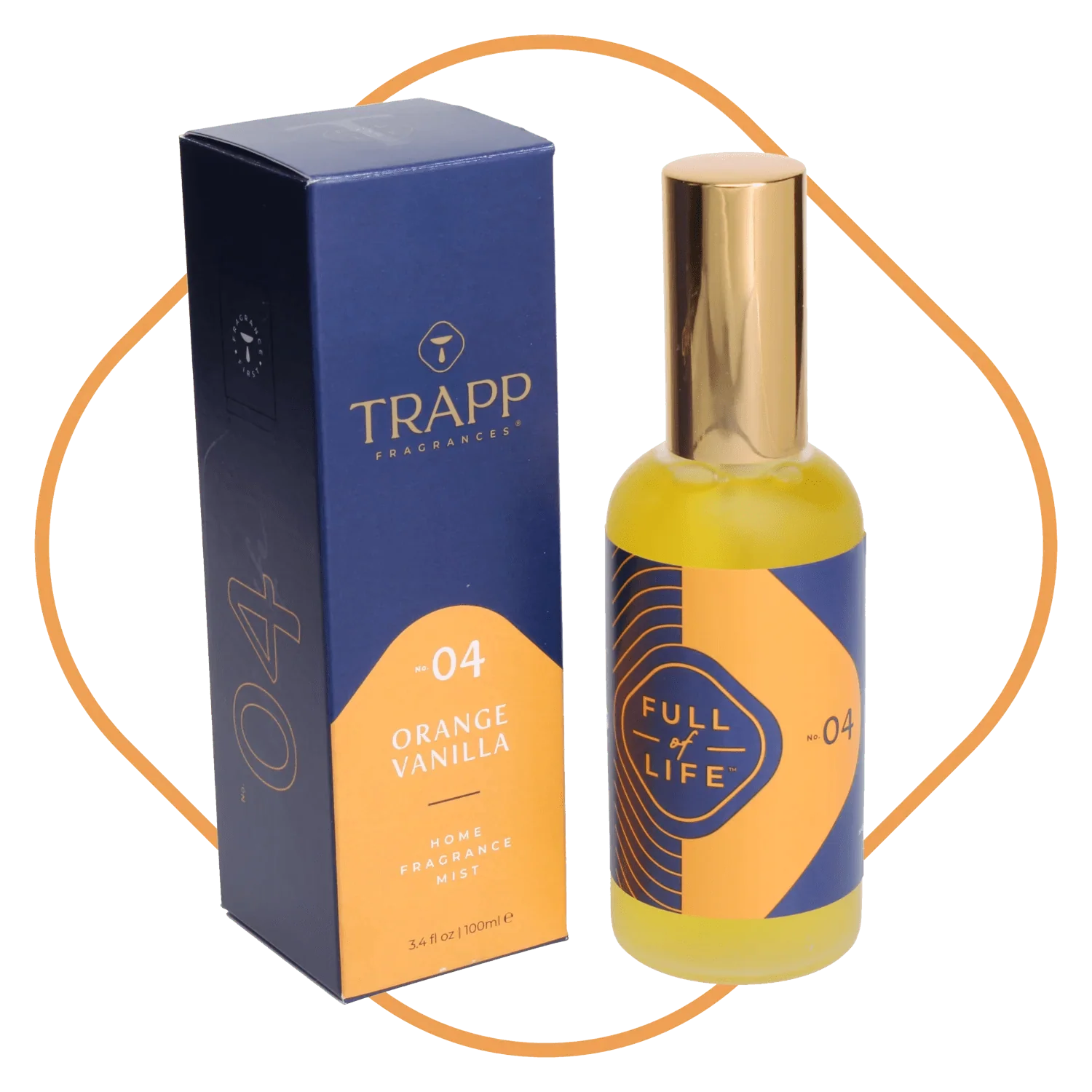 Trapp No.04 Orange Vanilla Fragrance Mist - Room Spray