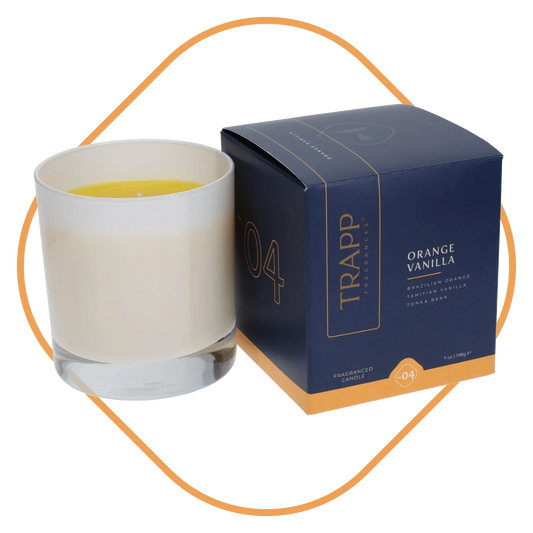 Trapp No.04 Orange Vanilla Signature Box Candle - Candle