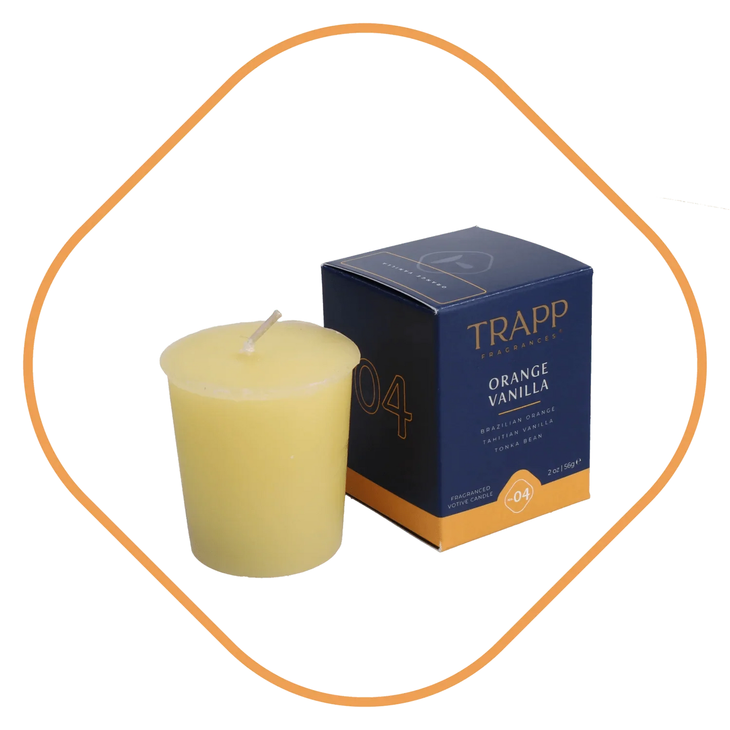 Trapp No.04 Orange Vanilla Votive Candle - Candle
