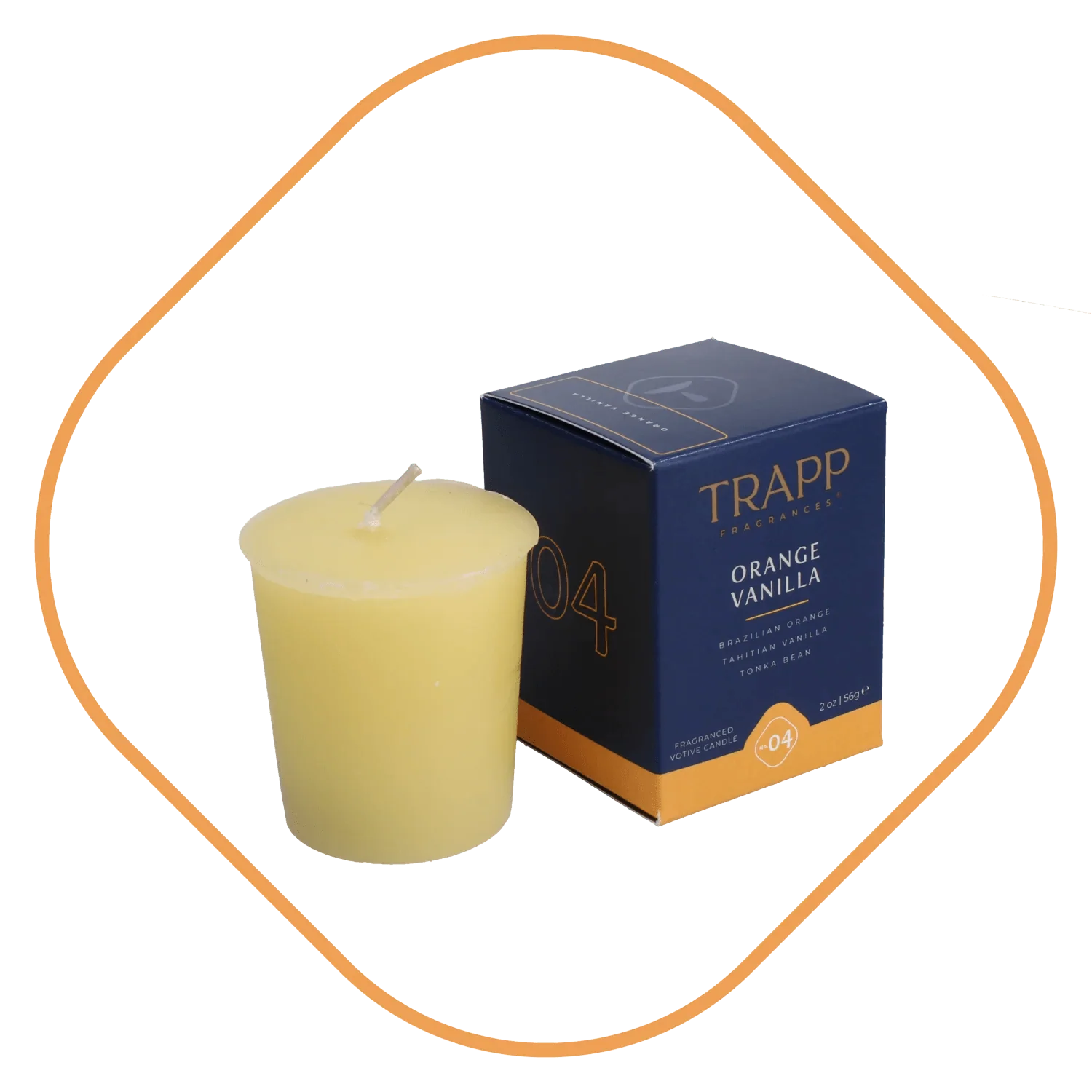 Trapp No.04 Orange Vanilla Votive Candle - Candle