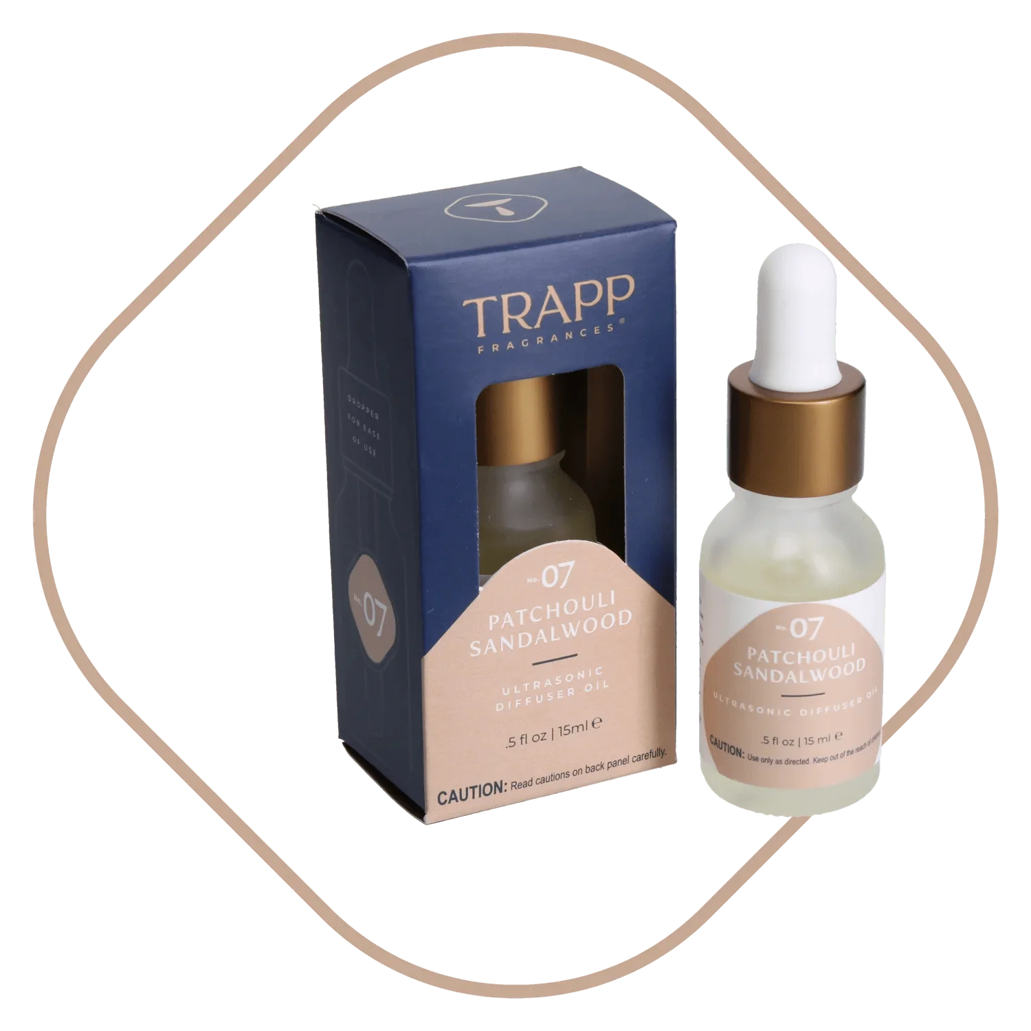 Trapp No. 07 Patchouli Sandalwood Ultrasonic Diffuser Oil