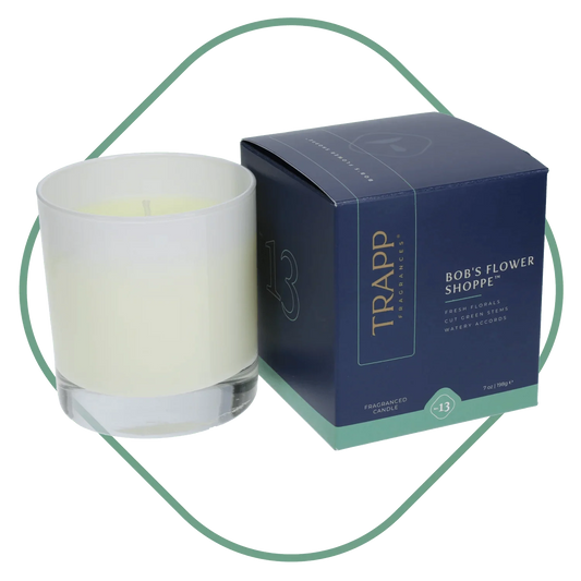 Trapp No.13 Bob’s Flower Shoppe Signature Box Candle - Candle