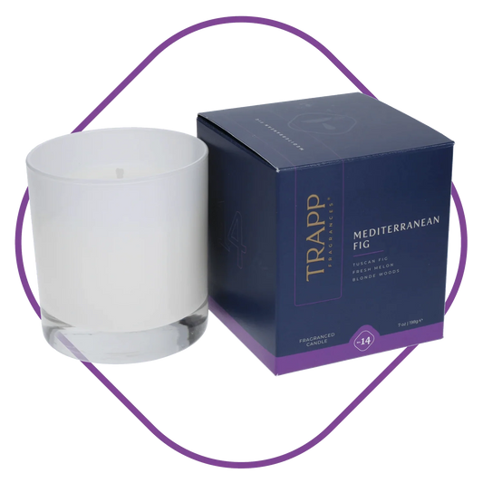 Trapp No.14 Mediterranean Fig Signature Box Candle - Candle
