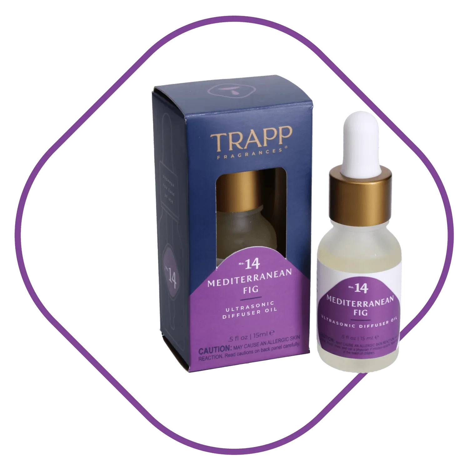 Trapp No.14 Mediterranean Fig Ultrasonic Diffuser Oil - Diffuser Oil