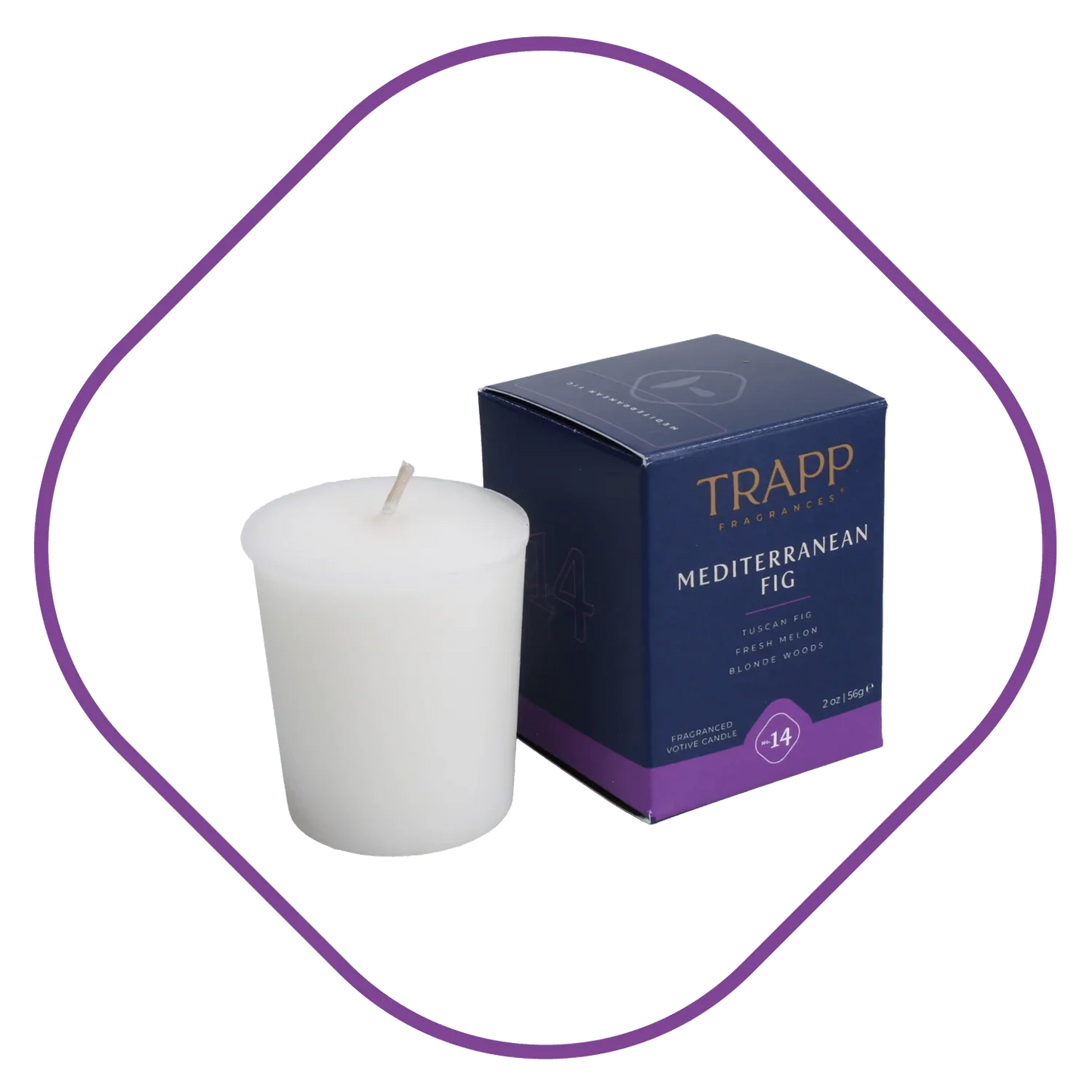 Trapp No.14 Mediterranean Fig Votive Candle - Candle