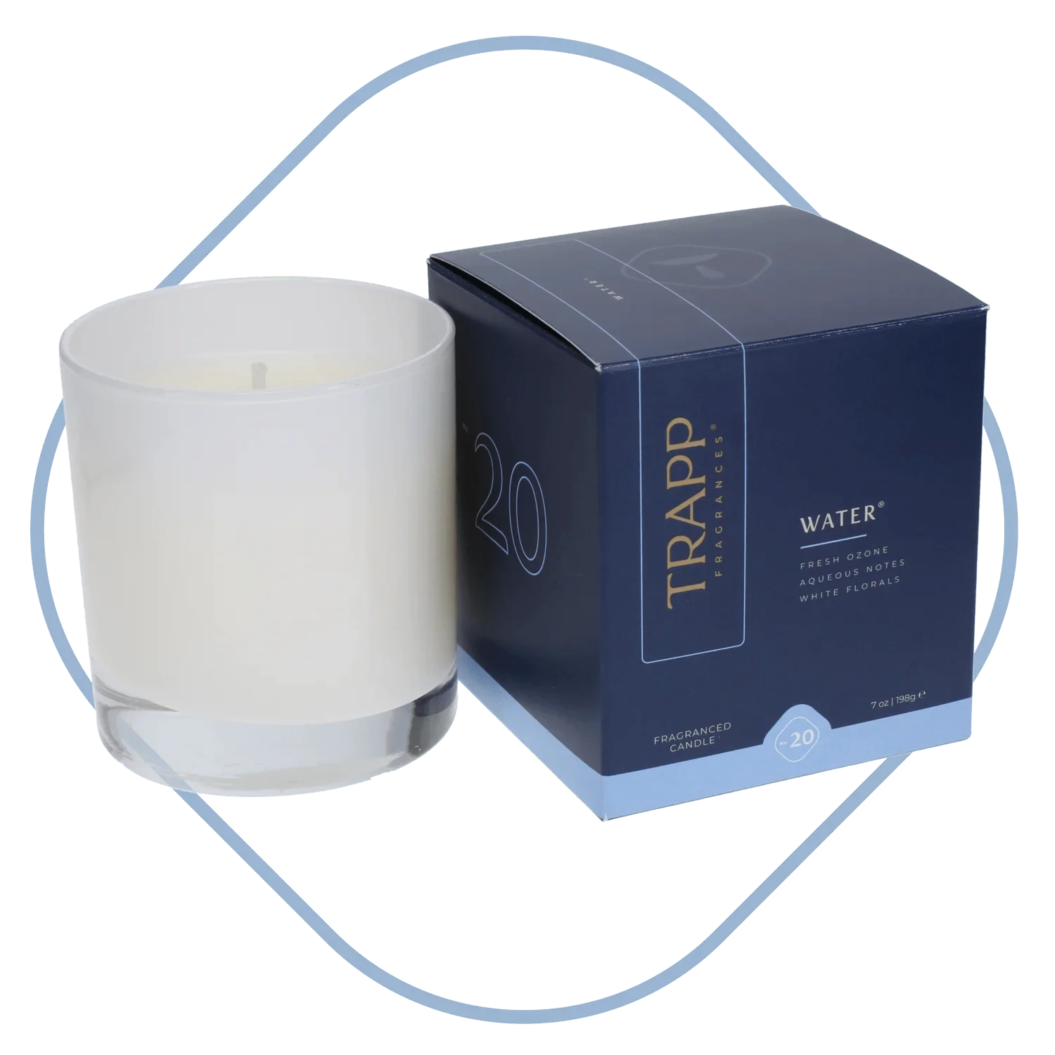 Trapp No.20 Water Signature Box Candle